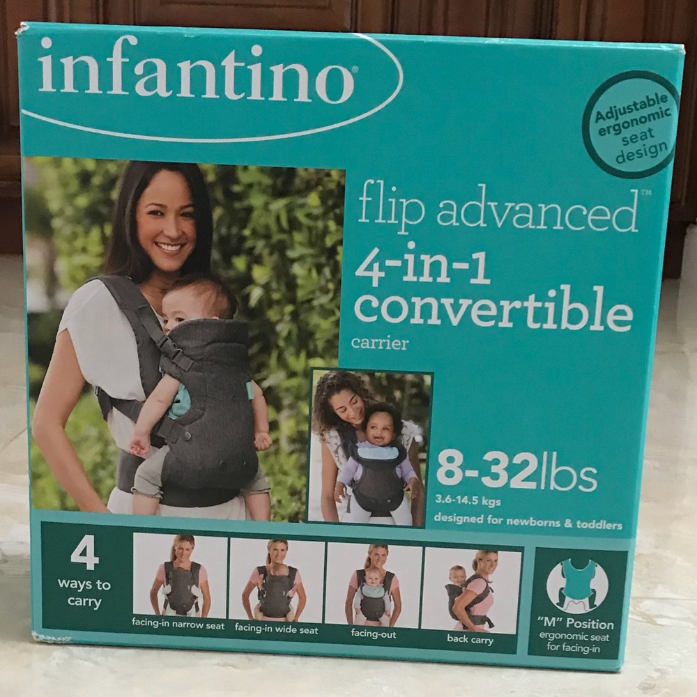 Infantino Flip Advanced 4-in-1 Convertible Carrier
